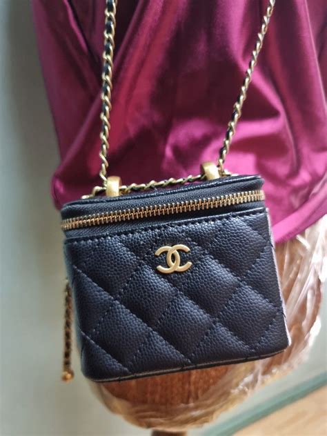 chanel vanity case 2020 price|chanel mini vanity case.